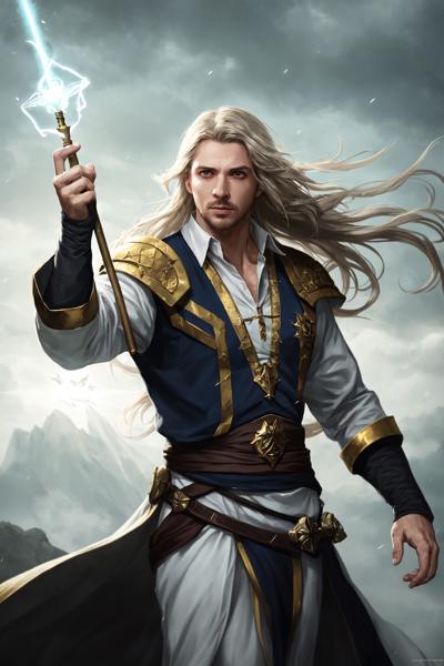 02231-3314572621-photorealistic photo of a handsome young male wizard, white wizard shirt with golden trim, white robe moving in the wind, long w.png